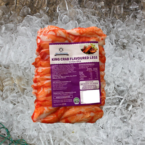 Frozen King Crab Flavoured Legs 250G Pkt